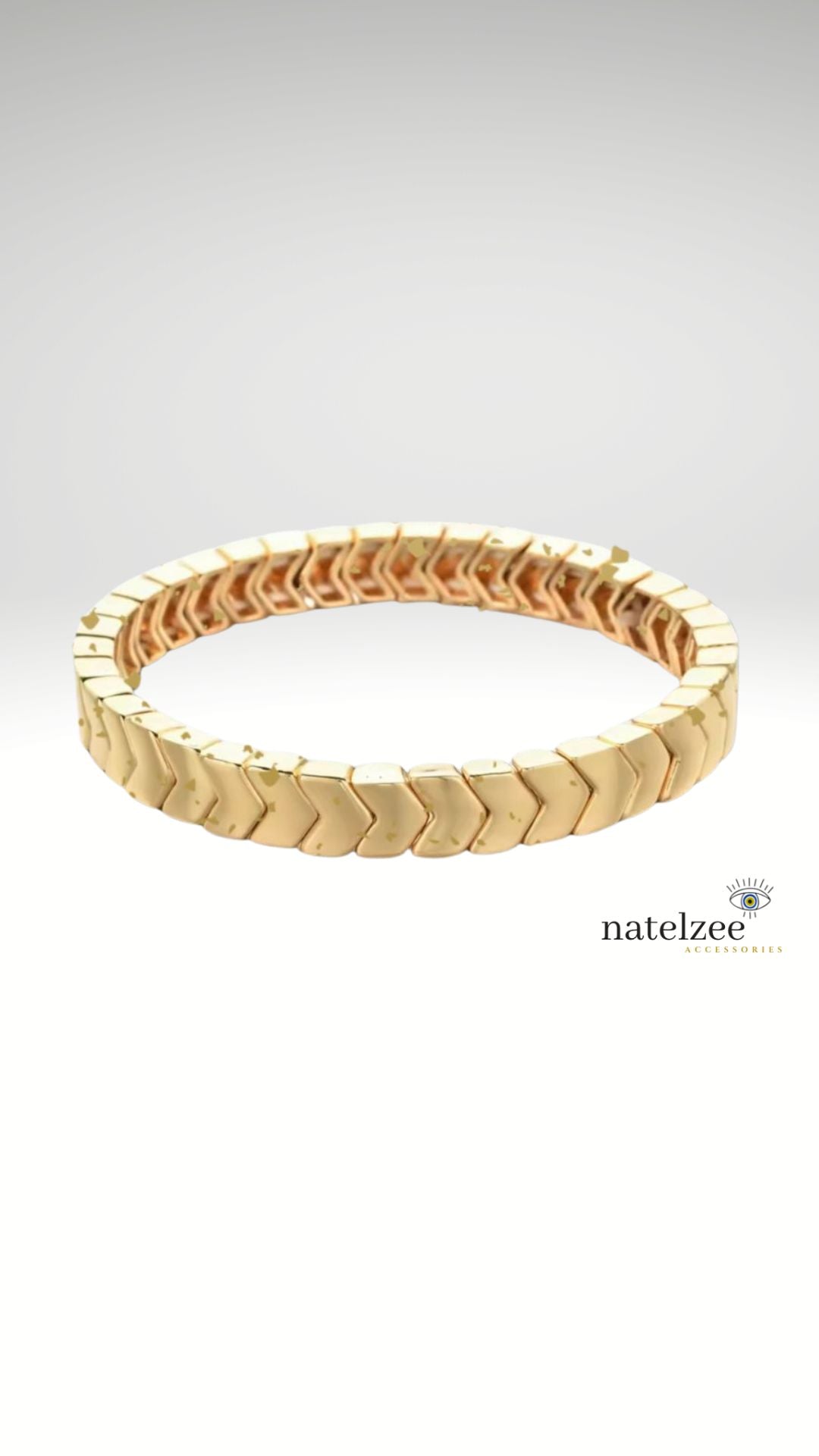 Brass Enamel Bracelets - Gold
