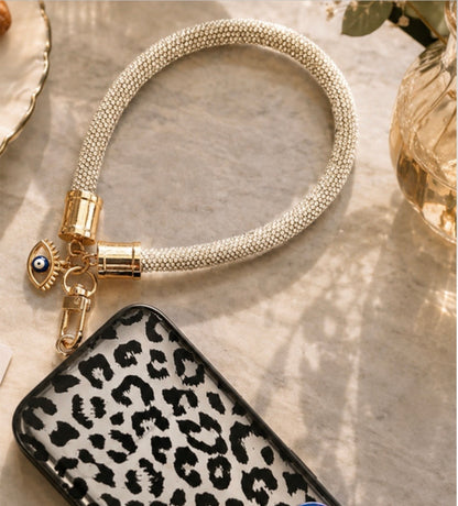 Crystal Phone Wristlet