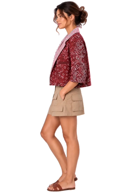 THE BOXY — BURGUNDY