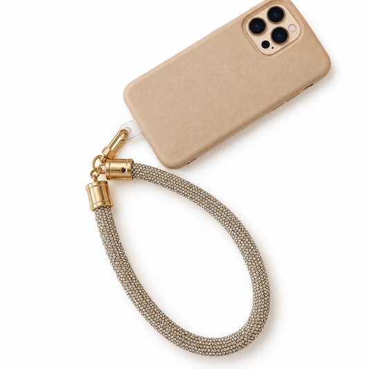 Crystal Phone Wristlet