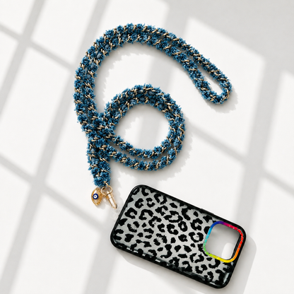 Dark Denim Lanyard