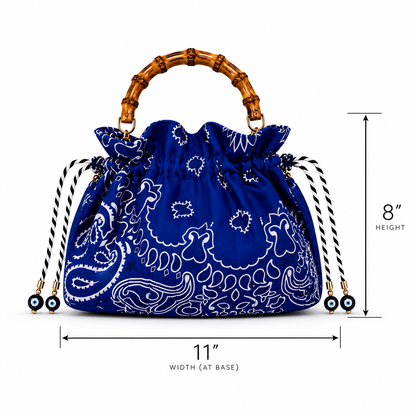 Royal Reversible Bandana Bag