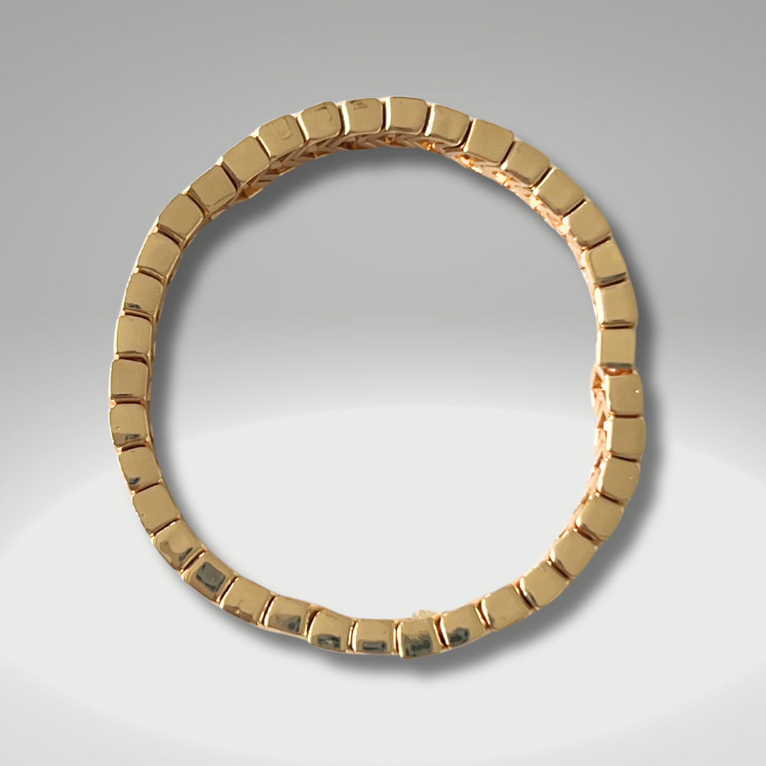 Brass Enamel Bracelets - Gold